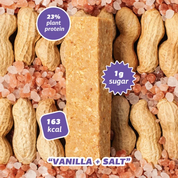 Кето батончик FIZI "Vanilla + Salt" 10шт * 45г фото