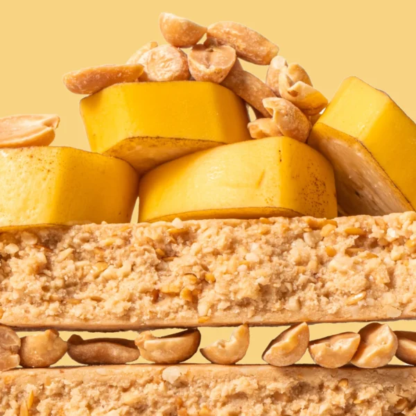 Кето батончик FIZI "Banana + Peanut" 10 шт по 45 г фото