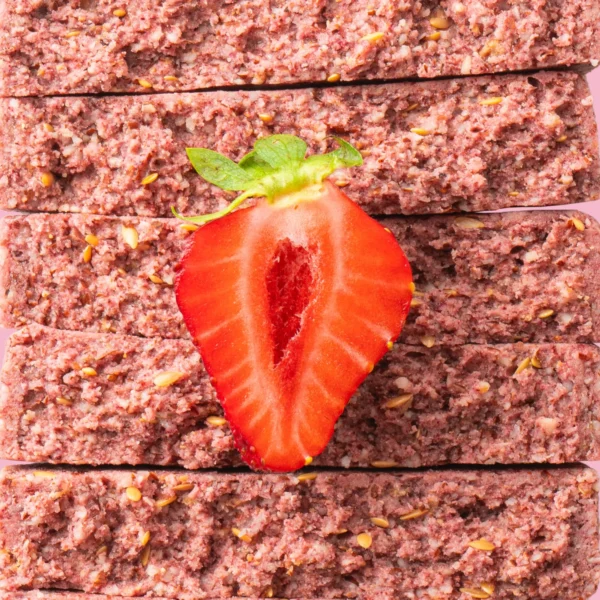 Кето батончик FIZI "Strawberry + Almond" 10шт * 45г фото