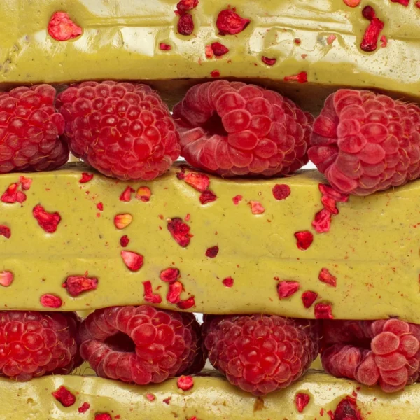 Набір протеїнових батончиків FIZI "Matcha + Raspberry" фото