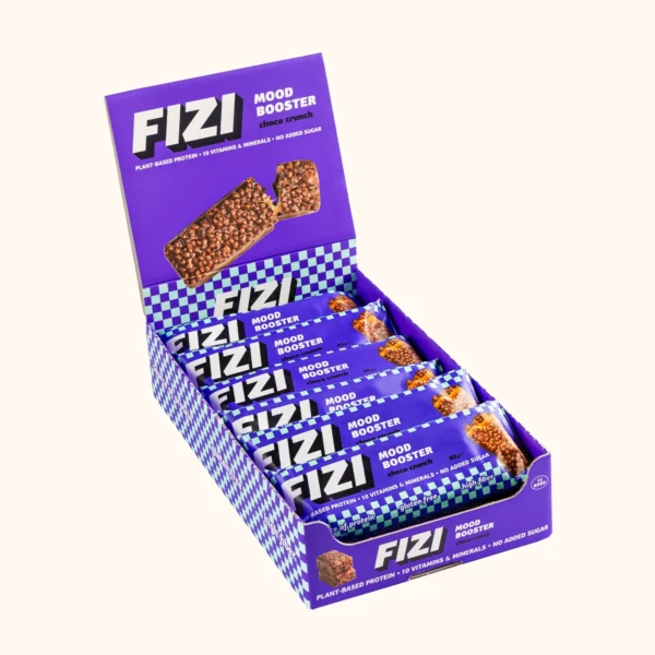 Шоу-Бокс шоколадних батончиків Mood Booster "Choco Crunch" 12 шт * 40 г фото