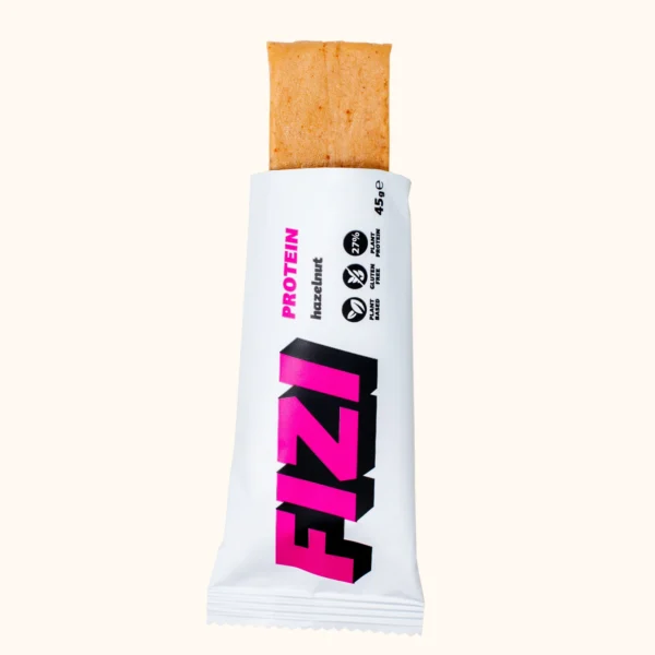 Набір протеїнових батончиків FIZI Hazelnut 10 шт x 45 г фото
