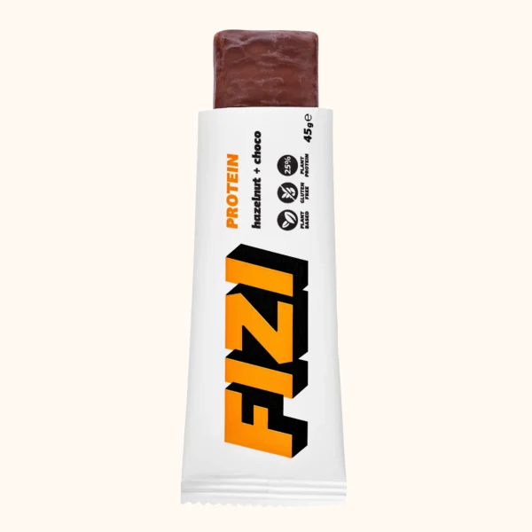 Набір протеїнових батончиків FIZI Hazelnut + choco 10 шт x 45 г фото