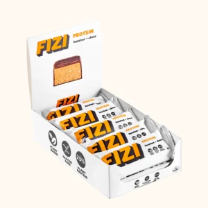 Набір протеїнових батончиків FIZI Hazelnut + choco 10 шт x 45 г фото